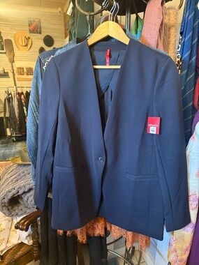 SPANX Navy Blazer